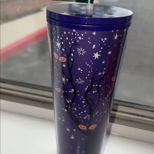 Starbucks Halloween 2022 glow in the dark eye tree venti tumbler